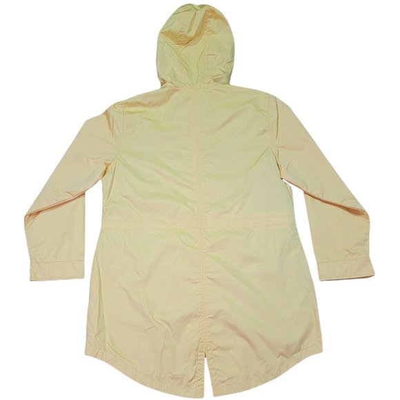 Time And Tru Women's Yellow Jacket Lightweight Wind Resistant Anorak (SZ US L/G) - Picture 5 of 7
